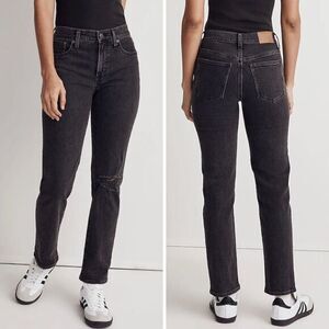 NEW Madewell Mid-Rise Perfect Vintage‎ Straight Jean Rosella Wash,24